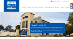 Desktop Screenshot of carverfinancialservices.com