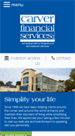 Mobile Screenshot of carverfinancialservices.com